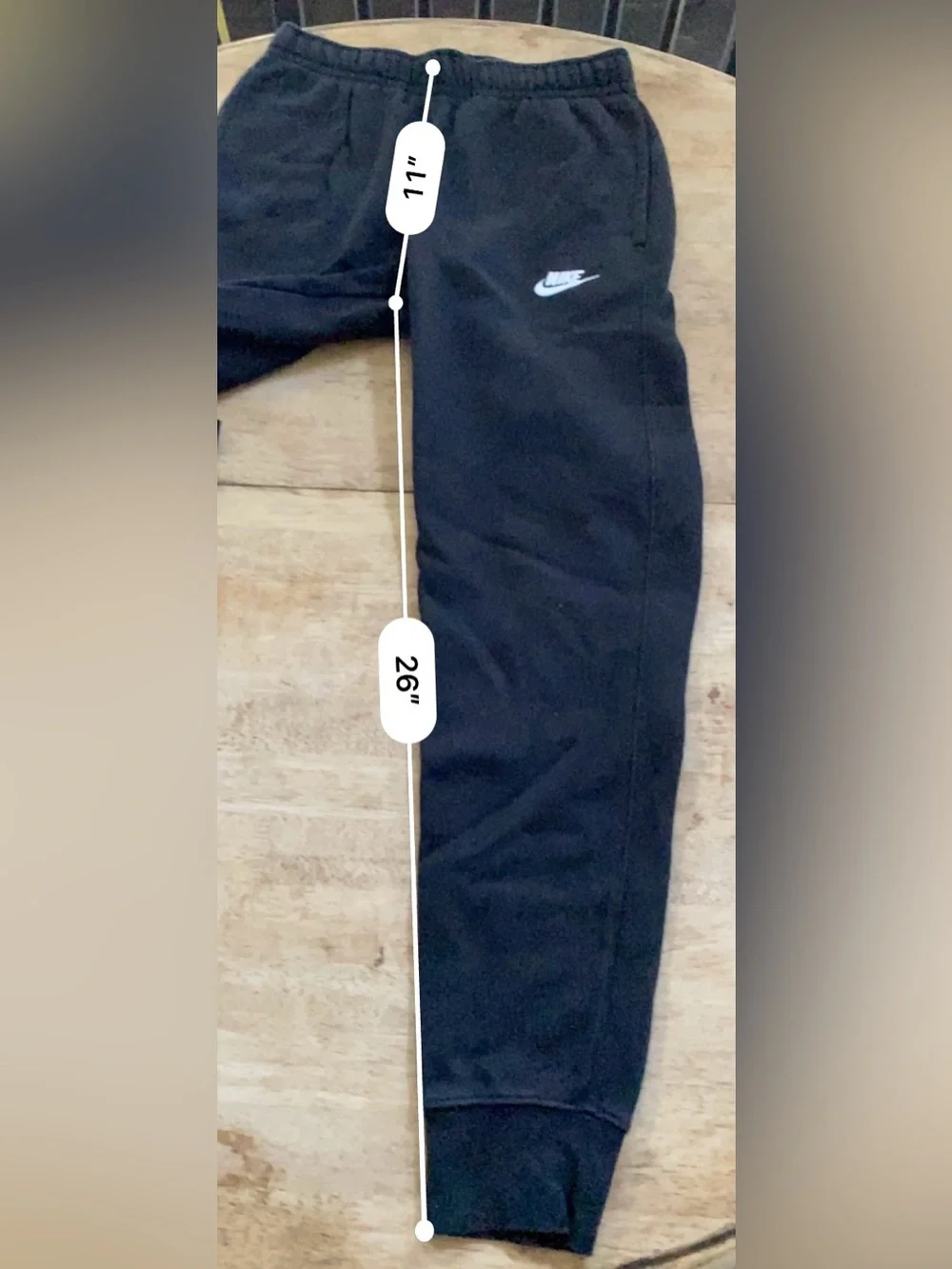 Nike SW Men’s Sz XS Black Club Fleece Joggers